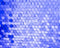 Kate Bleu Hexagones Toile de fond conçue par Michele Ernst Photographie - Kate Backdrop FR