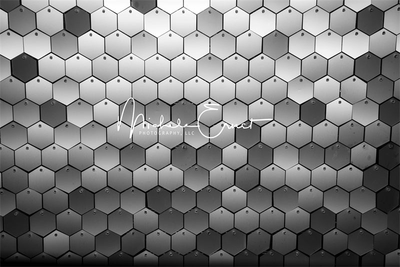 Kate Argent Hexagones Toile de fond conçue par Michele Ernst Photographie