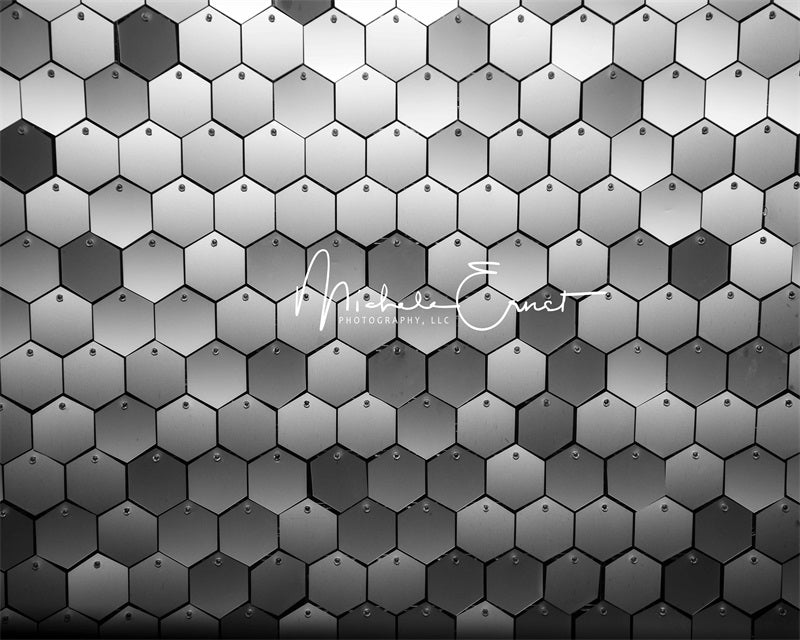 Kate Argent Hexagones Toile de fond conçue par Michele Ernst Photographie