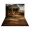 Kate Automne Vieille Maison de Citrouille Toile de fond+Terre Sol Brun Toile de fond - Kate Backdrop FR