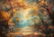 Kate Automne Chemin en Forêt Toile de fond pour la photographie - Kate Backdrop FR