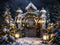 Kate Magique Noël Portail Toile de fond conçue par Abbas Studio - Kate Backdrop FR