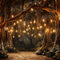 Kate Forêt Nuit Lumière Fête Toile de fond conçue par Chain Photographie - Kate Backdrop FR
