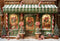 Kate Noël Magasin Bonbons Extérieur Toile de fond conçu par Emetselch - Kate Backdrop FR