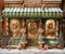Kate Noël Magasin Bonbons Extérieur Toile de fond conçu par Emetselch - Kate Backdrop FR