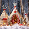 Kate Noël Extérieur Tente Arbres Camping Toile de fond conçu par Emetselch - Kate Backdrop FR