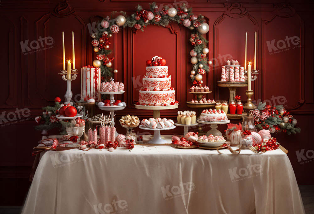 Kate Noël Table à manger Gâteaux Décorations Toile de fond conçu par Emetselch