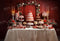 Kate Noël Table à manger Gâteaux Décorations Toile de fond conçu par Emetselch - Kate Backdrop FR