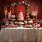 Kate Noël Table à manger Gâteaux Décorations Toile de fond conçu par Emetselch - Kate Backdrop FR