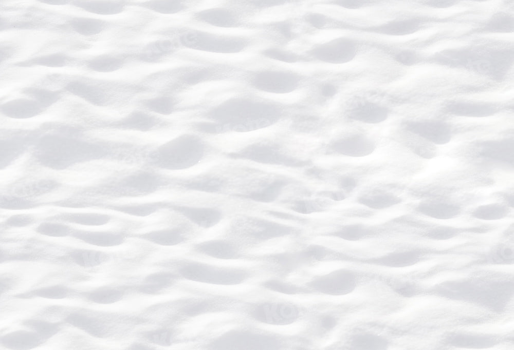 Kate Hiver Neige Sol Blanc Toile de fond conçue par Emetselch - Kate Backdrop FR