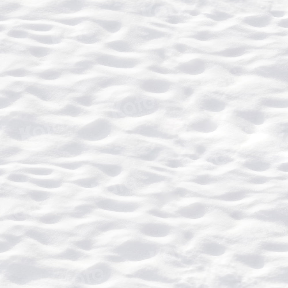 Kate Hiver Neige Sol Blanc Toile de fond conçue par Emetselch - Kate Backdrop FR