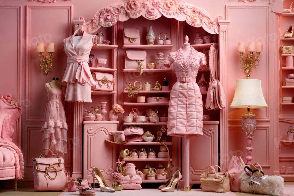Kate Chambre Rose Poupée de mode Fille Toile de fond conçu par Emetselch