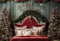 Kate Noël Tête de Lit Rouge Arbre Mur Vert Toile de fond conçue par Emetselch - Kate Backdrop FR