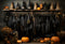 Kate Vestiaire du Enchanteur Halloween Toile de fond pour la photographie - Kate Backdrop FR