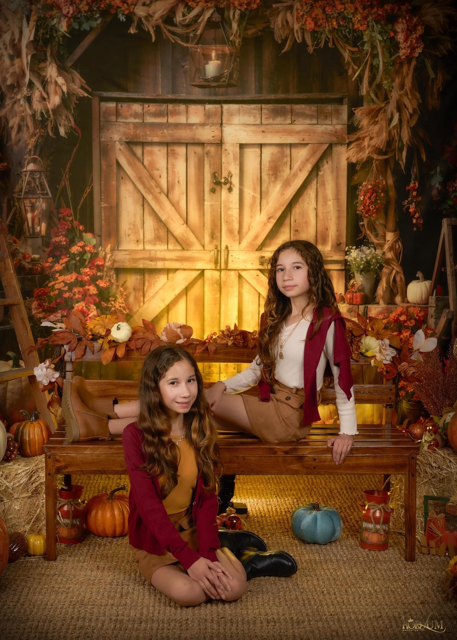 Kate Automne Grange Citrouilles Porte Toile de fond conçu par Emetselch - Kate Backdrop FR
