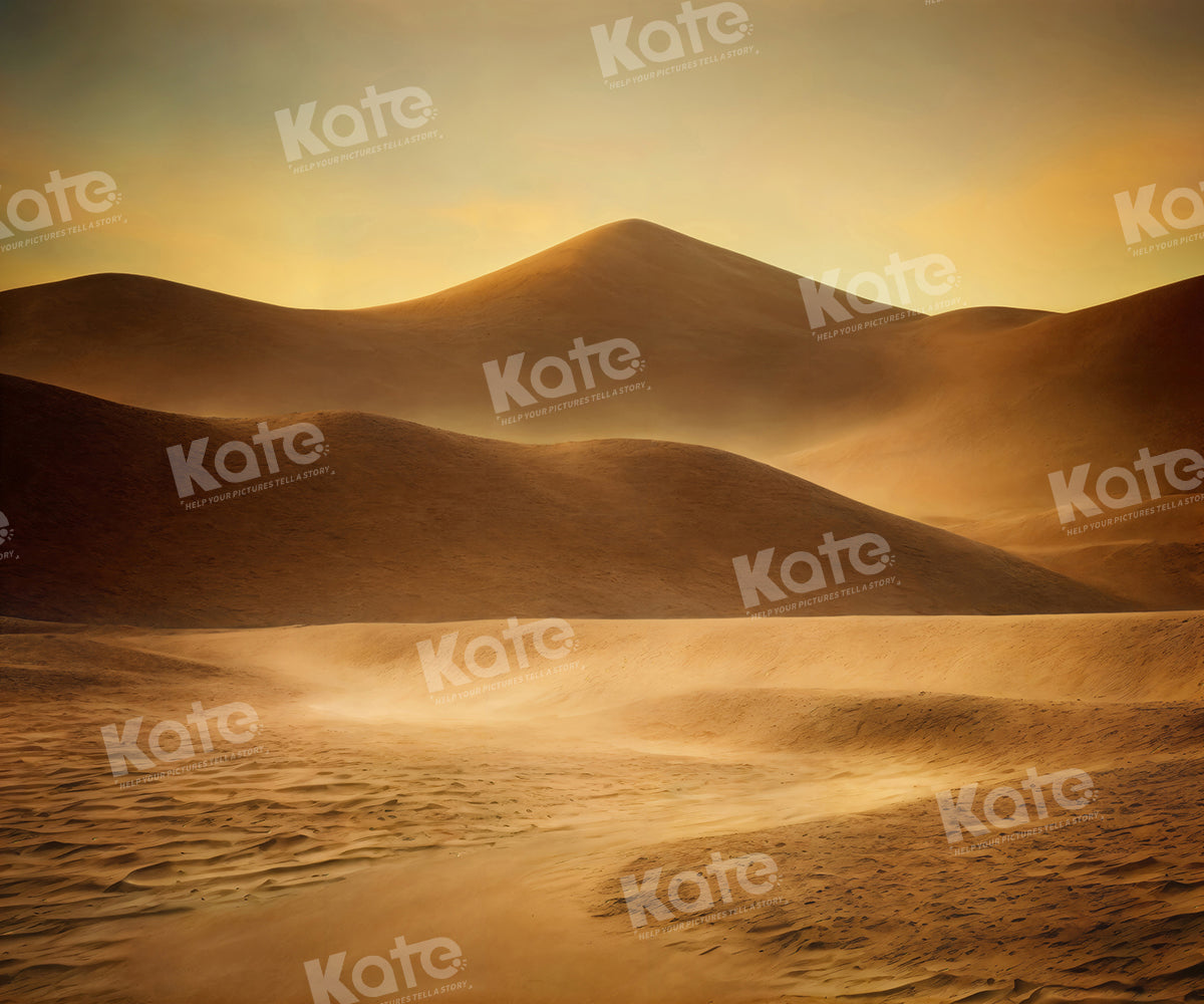 Kate Dune Désert de sable Toile de fond pour la photographie