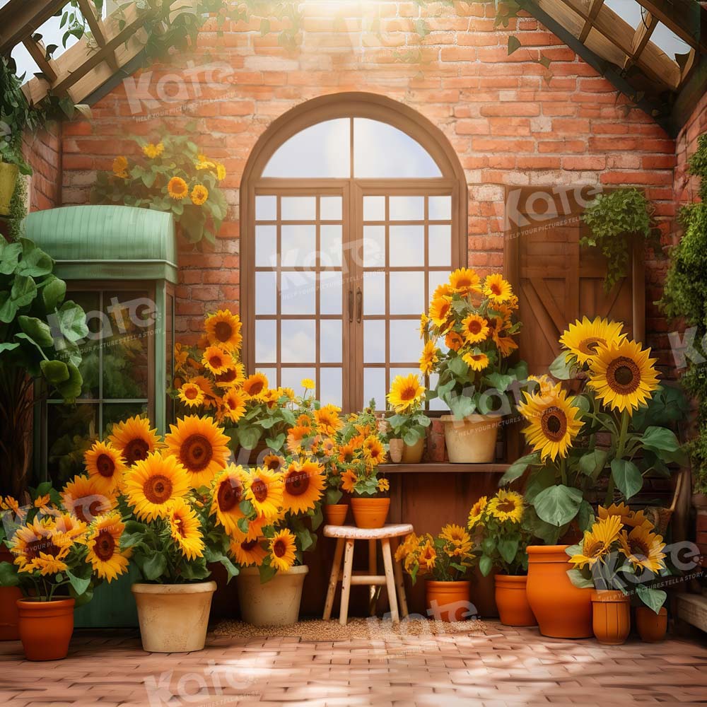 Kate Automne/Été Chambre Tournesol Toile de fond conçue par Emetselch - Kate Backdrop FR