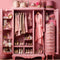 Kate Poupée Fantaisie Rose Placard Dame Toile de fond conçue par Emetselch - Kate Backdrop FR