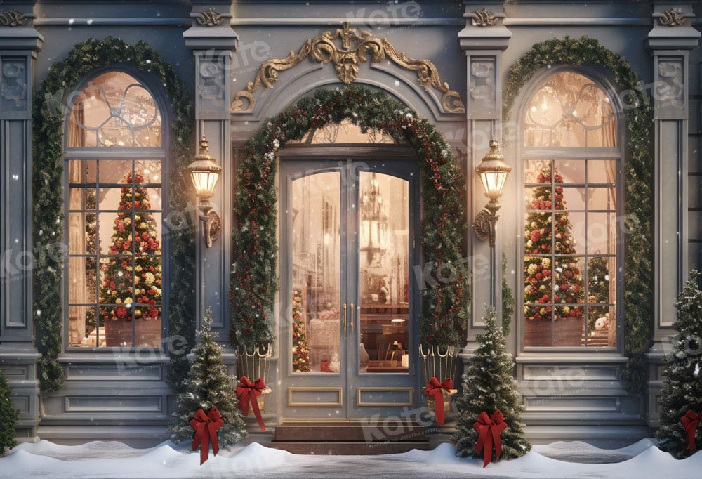 Kate Noël Cour Vintage Fenêtre Porte Toile de fond conçue par Emetselch