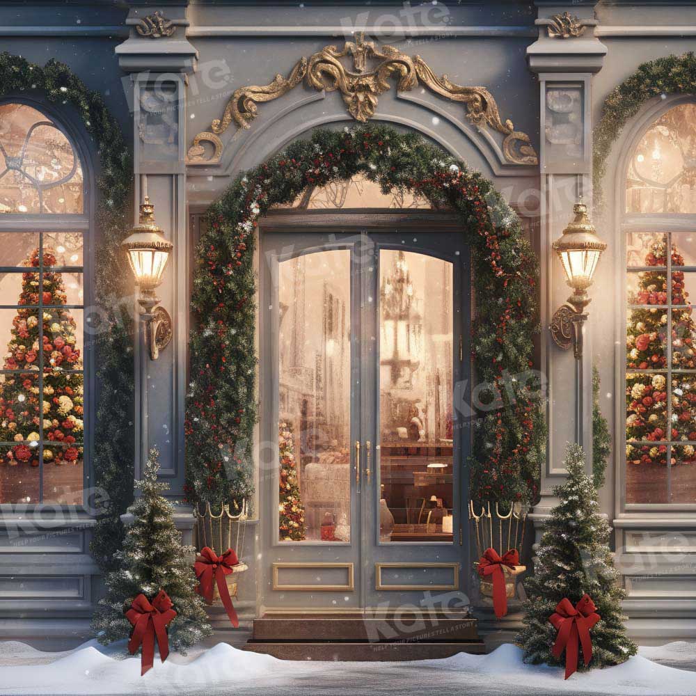 Kate Noël Cour Vintage Fenêtre Porte Toile de fond conçue par Emetselch