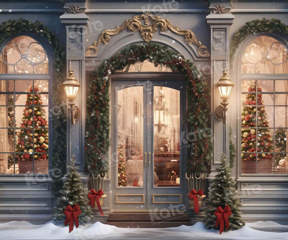 Kate Noël Cour Vintage Fenêtre Porte Toile de fond conçue par Emetselch