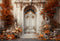 Kate Automne Peint Beaux-Arts Blanc Porte Toile de fond pour la photographie - Kate Backdrop FR