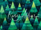 Kate Abstrait Arbres de Noël Toile de fond conçue par Rose Abbas - Kate Backdrop FR