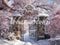 Kate Hiver Portail Arbres Neige Toile de fond conçue par Abbas Studio - Kate Backdrop FR