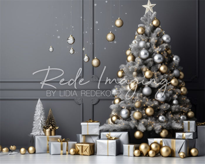 Kate Argent & Doré Noël Cadeaux Toile de fond conçue par Lidia Redekopp