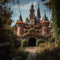 Kate Automne Château de citrouilles Forêt Toile de fond conçue par Emetselch - Kate Backdrop FR