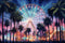 Kate Poupée de mode Grande roue Parc Toile de fond conçu par Emetselch - Kate Backdrop FR