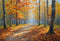 Kate Automne Beaux-Arts Peint Forêt Toile de fond pour la photographie - Kate Backdrop FR