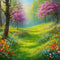 Kate Printemps Beaux champs Fleurs Arbres Toile de fond pour la photographie - Kate Backdrop FR