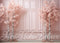 Kate Hiver Noël Rose Bouleaux chics Toile de fond conçue par Mini MakeBelieve - Kate Backdrop FR