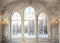 Kate Hiver Chambre Luxe Givrée Fenêtres Toile de fond conçue par Mini MakeBelieve - Kate Backdrop FR