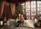 Kate Noël Chambre en bois Fenêtre Canapé Toile de fond conçue par Emetselch - Kate Backdrop FR