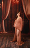 Kate Rétro Rideau beige Bois marron Mariage Toile de fond pour la photographie - Kate Backdrop FR