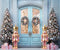 Kate Noël Bleu Porte Casse-Noisette Toile de fond pour la photographie - Kate Backdrop FR
