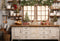 Kate Noël Cuisine Mur en bois Fenêtre Toile de fond conçue par Emetselch - Kate Backdrop FR