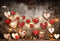 Kate Saint Valentin Lampe rétro Mur Amour Toile de fond conçue par Emetselch - Kate Backdrop FR