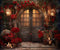 Kate Saint Valentin Roses Maison Porte Toile de fond conçue par Emetselch - Kate Backdrop FR