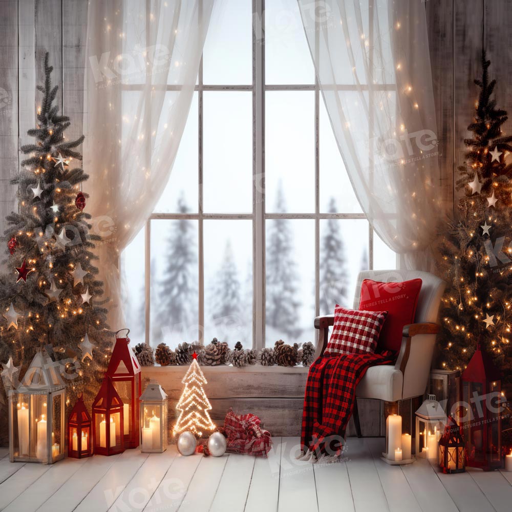 Kate Noël Chambre chaude Fenêtre Arbre Toile de fond conçue par Emetselch