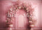 Kate Arc Floral Rose Mariage Toile de fond conçue par Abbas Studio - Kate Backdrop FR