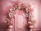 Kate Arc Floral Rose Mariage Toile de fond conçue par Abbas Studio - Kate Backdrop FR