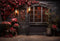 Kate Saint Valentin Roses rouges Maison Porte Toile de fond conçue par Emetselch - Kate Backdrop FR
