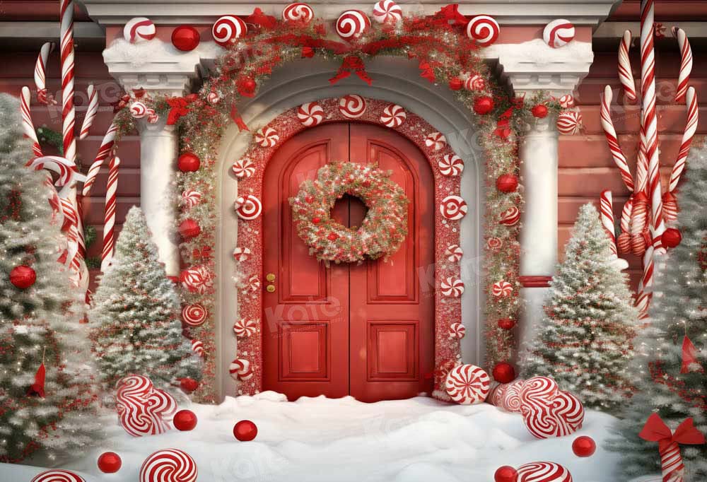 Kate Noël Cour Rouge Porte Toile de fond conçue par Emetselch - Kate Backdrop FR