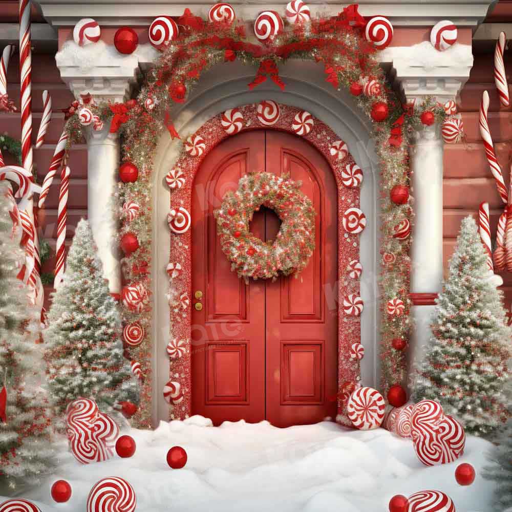 Kate Noël Cour Rouge Porte Toile de fond conçue par Emetselch - Kate Backdrop FR