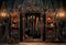 Kate Halloween Placard Noir Toile de fond conçue par Emetselch - Kate Backdrop FR