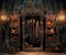 Kate Halloween Placard Noir Toile de fond conçue par Emetselch - Kate Backdrop FR
