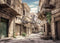 Kate Vieille Ville Rue Bâtiment Toile de fond conçue par Abbas Studio - Kate Backdrop FR